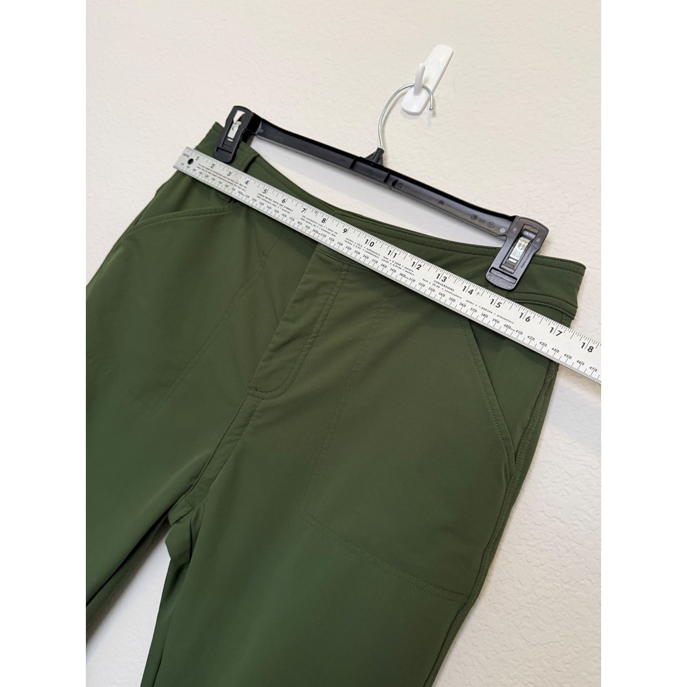 Gnara Go There Hiking Pants Women 12 Olive GoFly Roll Tab Outdoor Travel Stretch - Picture 17 of 17